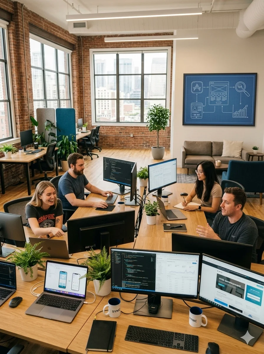 Alfa Click Ltd team — London tech company